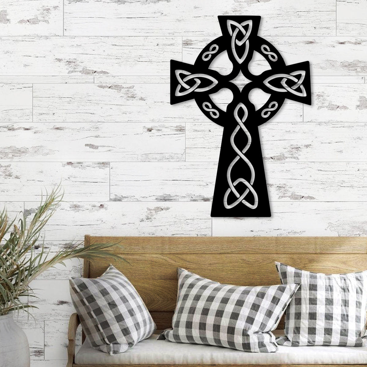 Celtic Cross Wall Art Metal Signs & Home Decor Made In The USA K