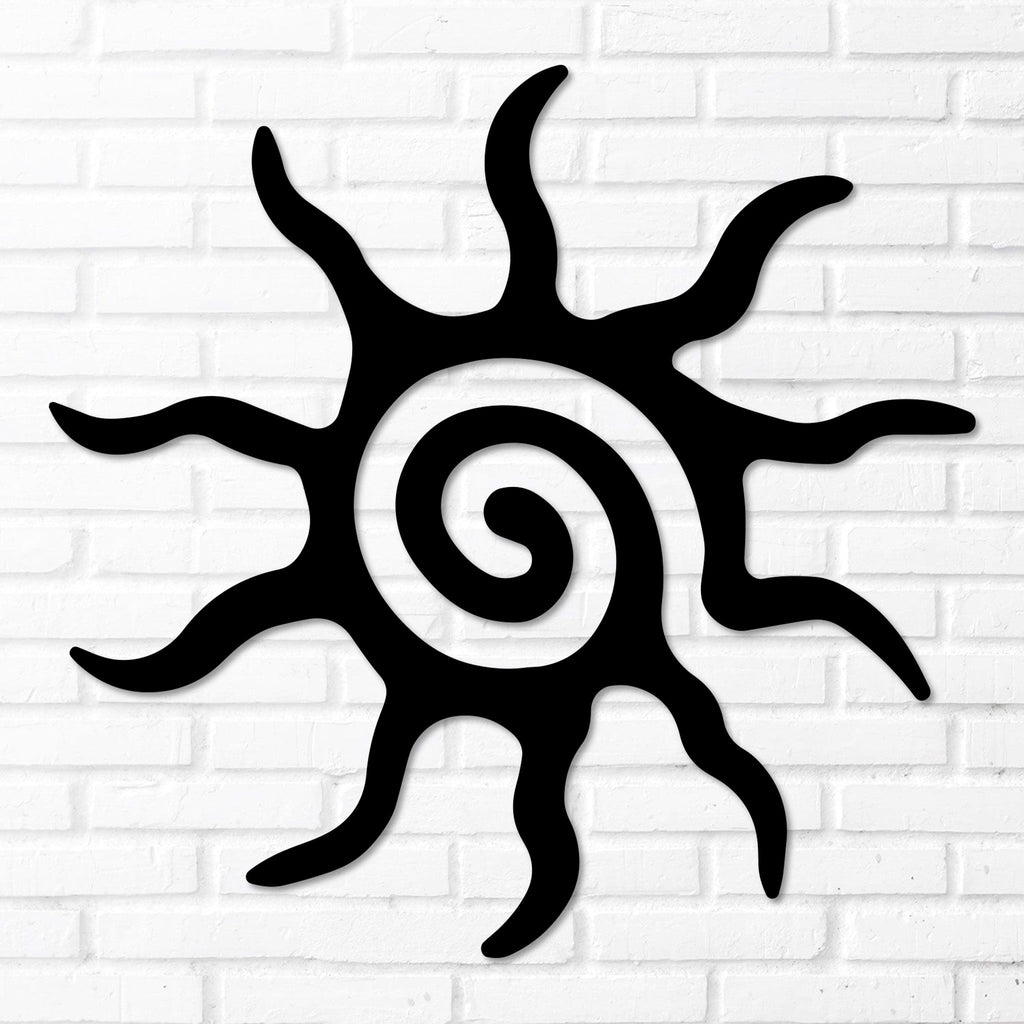 Southwestern Spiral Sun Wall Art