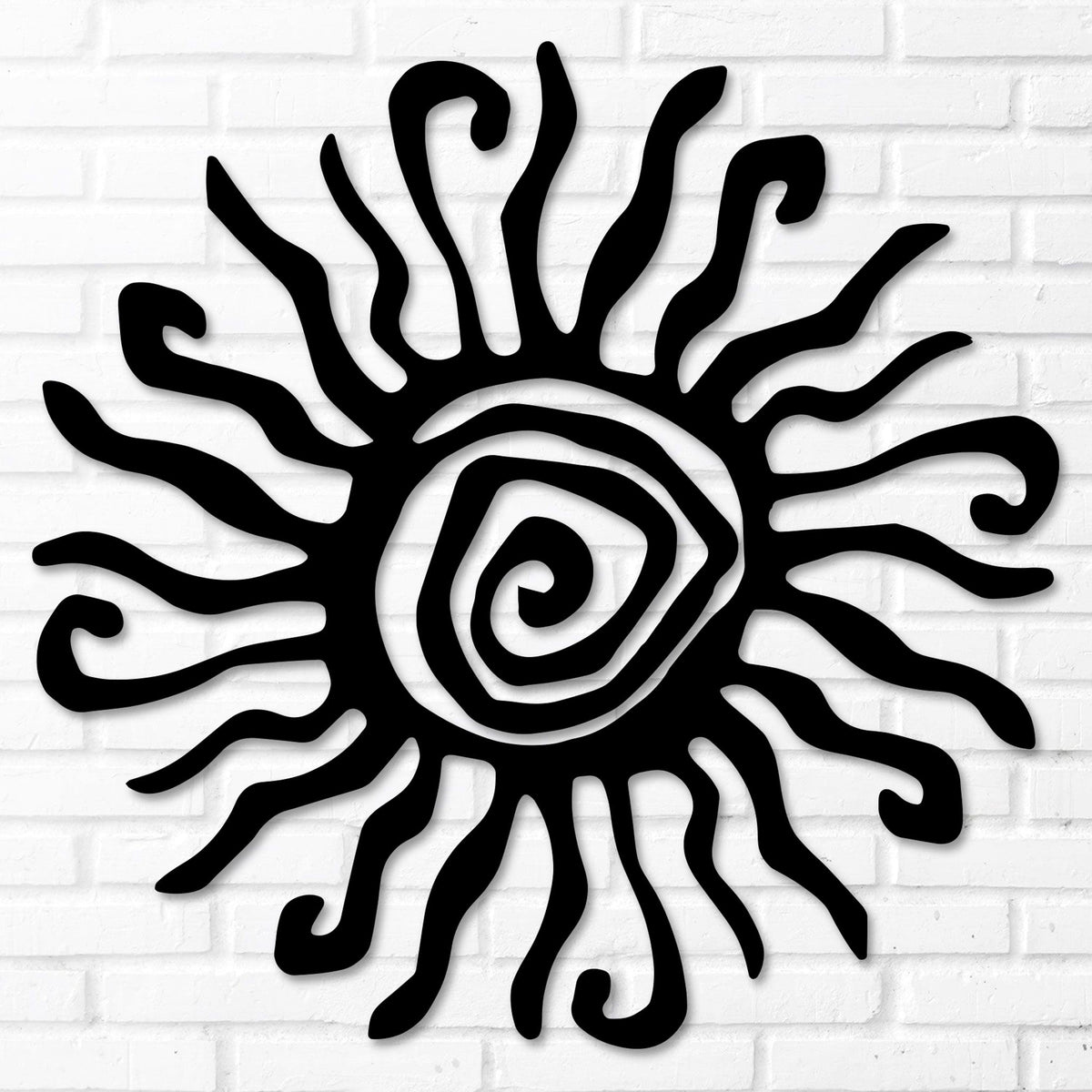 K&S Design Elements Quality Metal Sun Art Made In The USA K&S