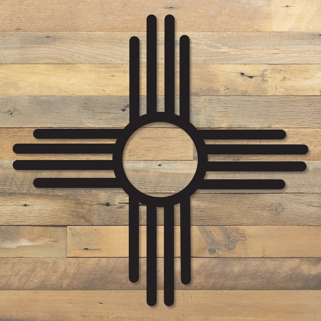 Southwestern Sun Metal Wall Decor