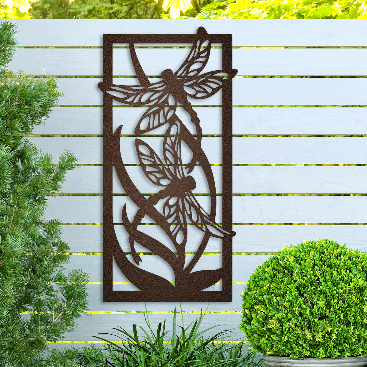 Dragonfly Metal Art | Garden Art & Home Decor | Made In The USA | K&S ...