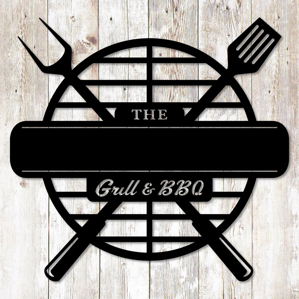 Custom Grill and BBQ Sign