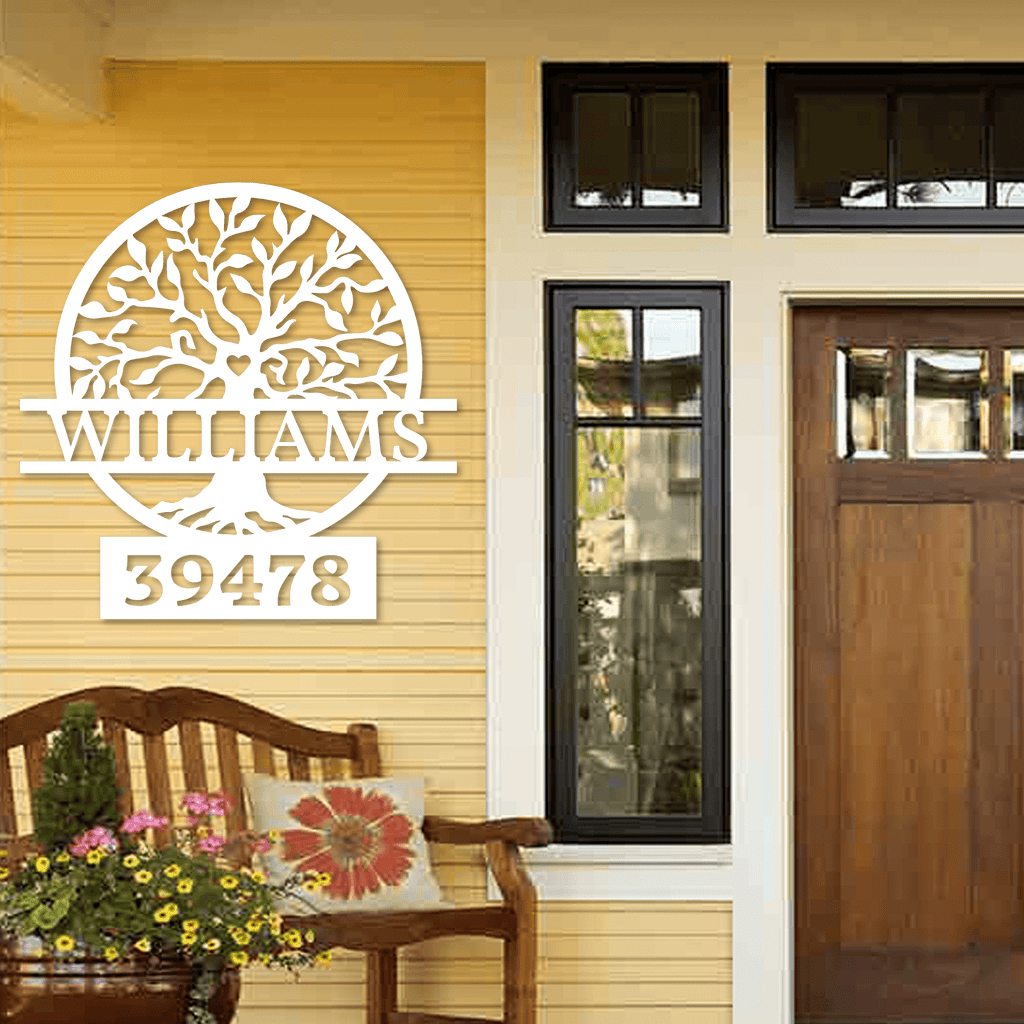 K&S Design Elements | Custom Metal Address Signs | Made in the USA | K ...