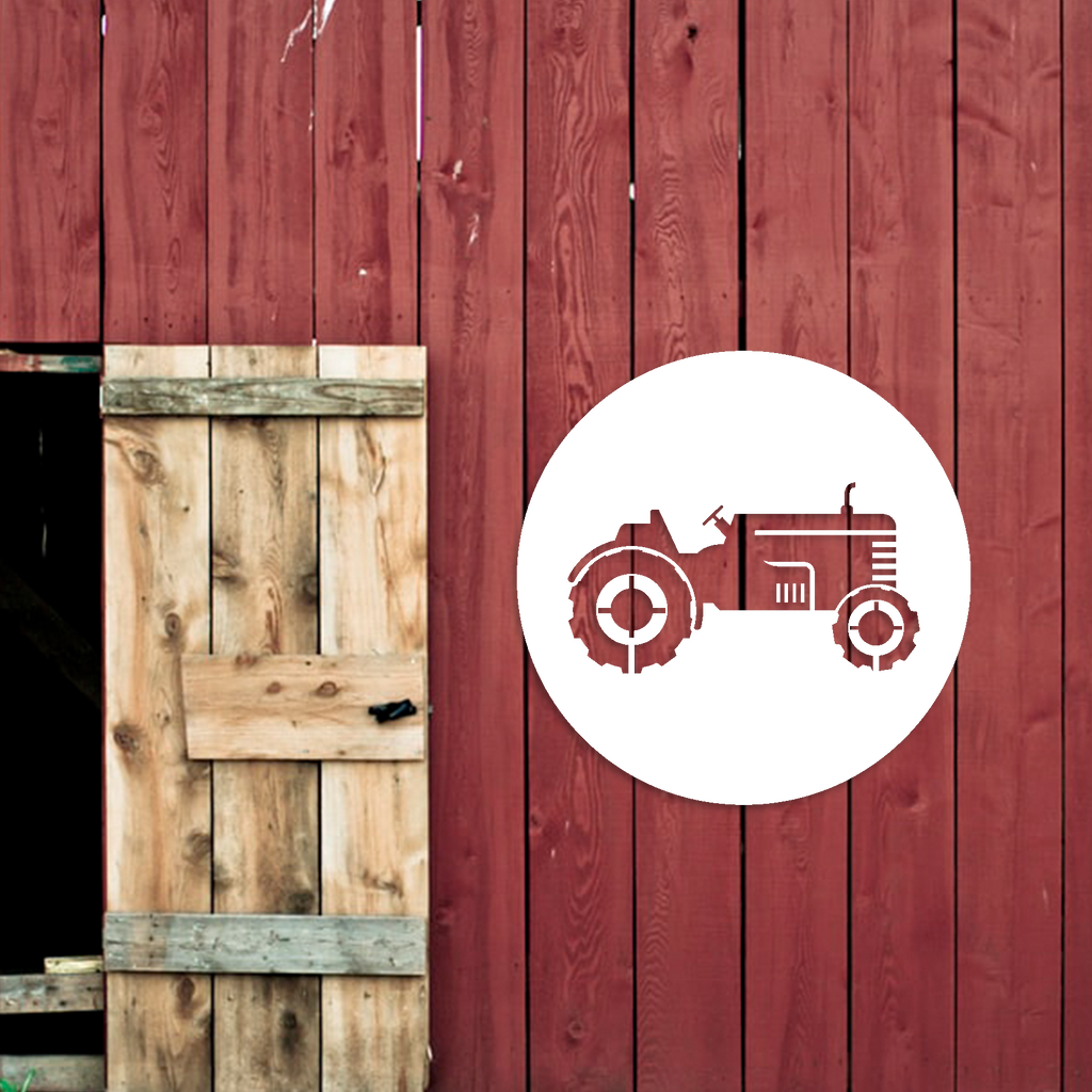 Tractor Metal Sign
