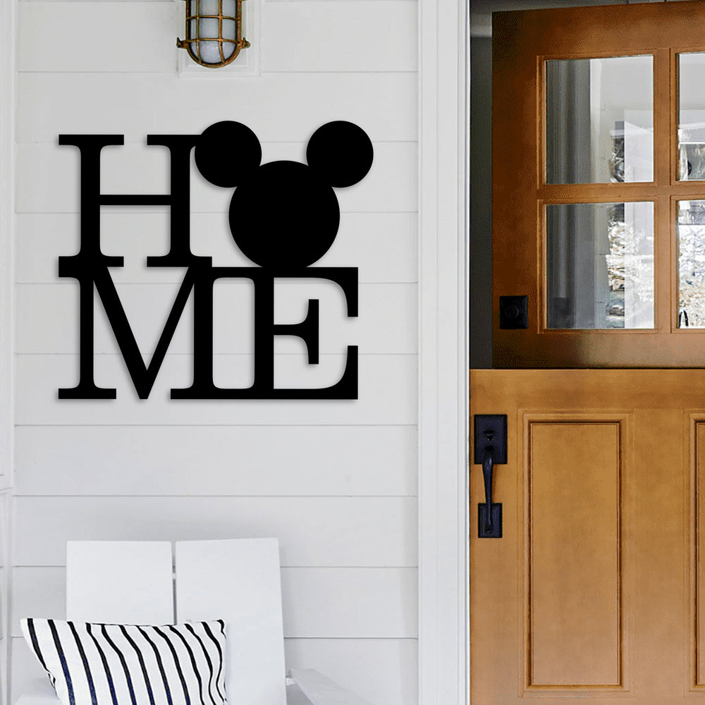 Mickey Mouse Home Wall Art | Metal Accents & Disney Decor | USA Made ...