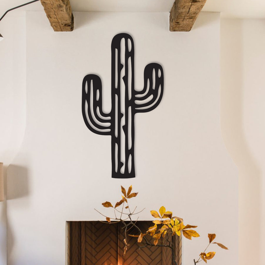 Cactus Metal Wall Décor