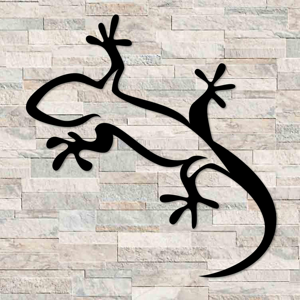 Todd Ofenbeck Gecko Metal Wall Decor 6 | K&S Design Elements