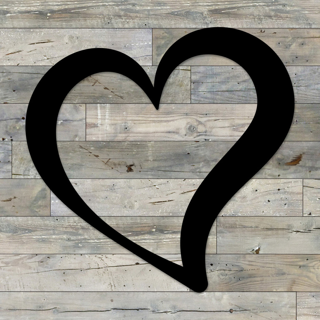 Heart Sign | Metal Wall Art & Home Decor | Wedding Decorations | K&S ...