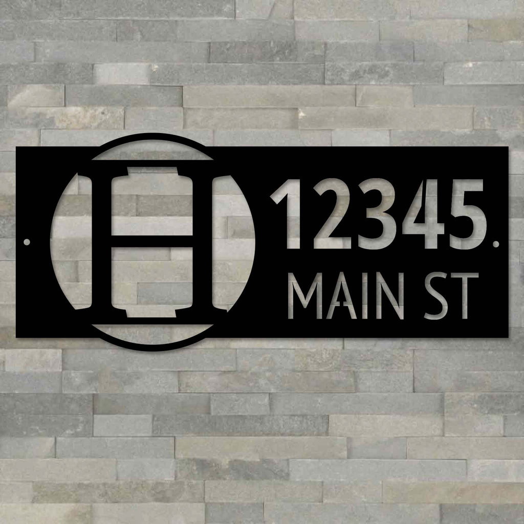 K&S Design Elements | Custom Metal Address Signs | Made in the USA | K ...
