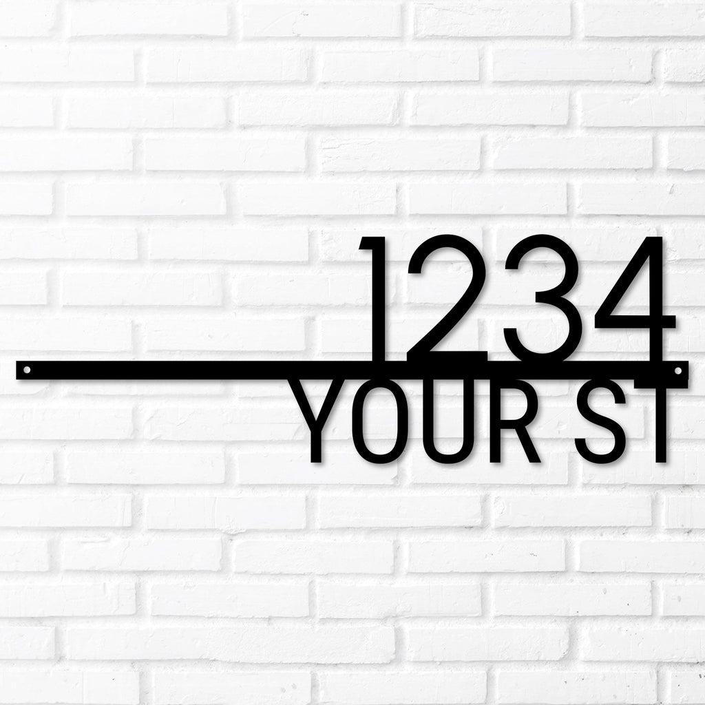 K&S Design Elements | Custom Metal Address Signs | Made in the USA | K ...