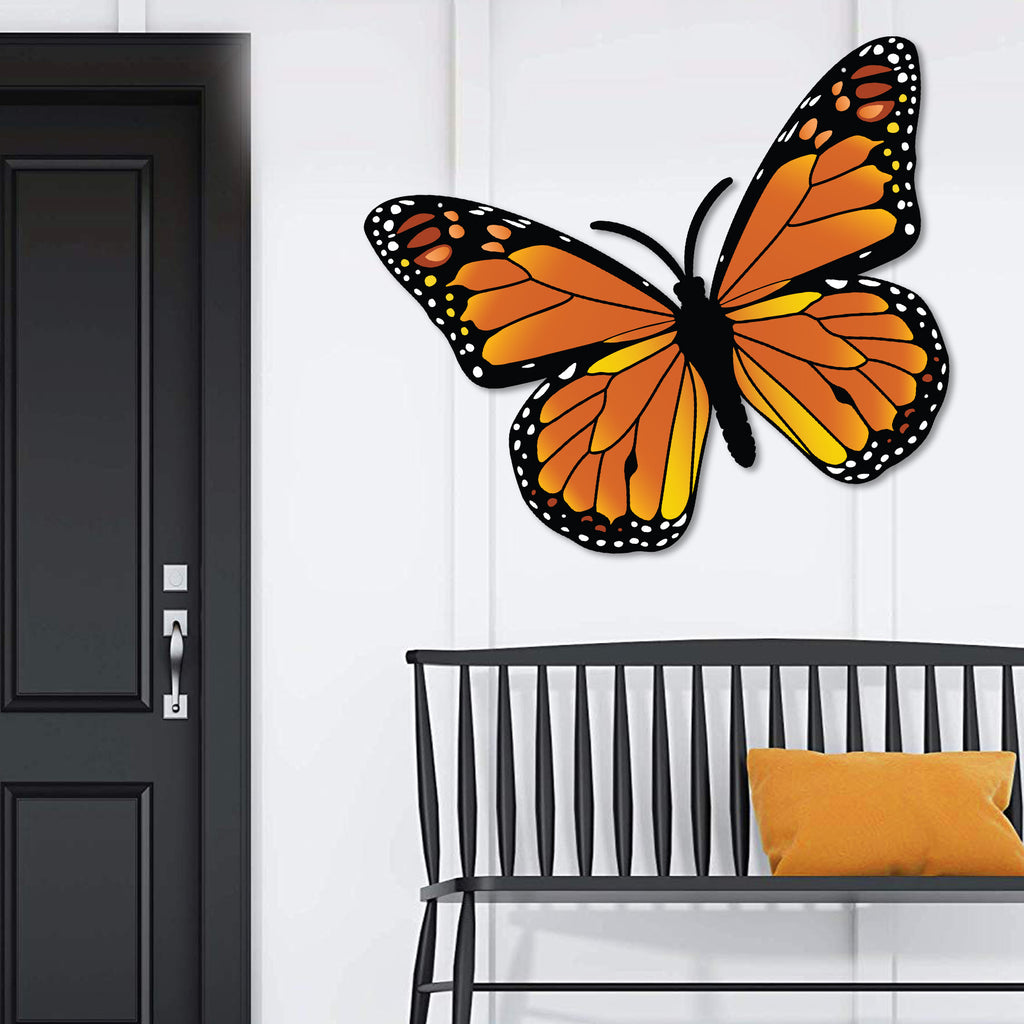 Monarch Butterfly Metal Wall Art