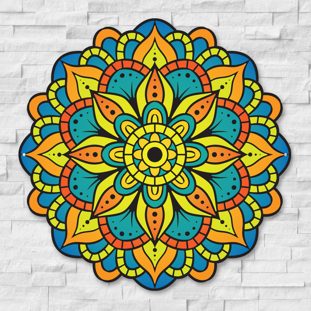 Mandala Colorful Wall Art