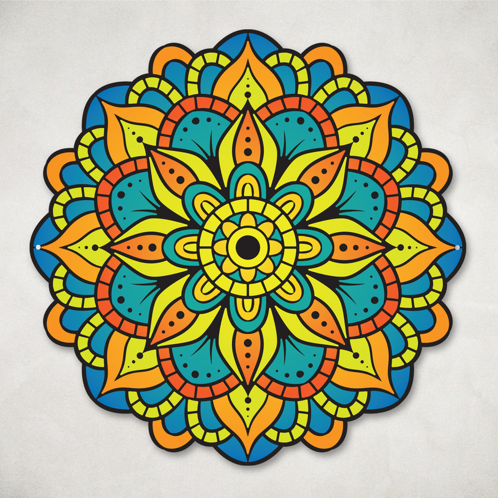 Mandala Colorful Wall Art