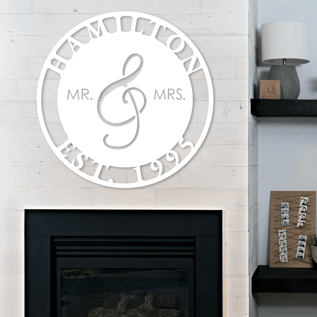 K S Design Elements Mr Mrs Monogram Wall Art Made In The USA k-s-design-elements-mr-mrs-monogram-wall-art-made-in-the-usa
