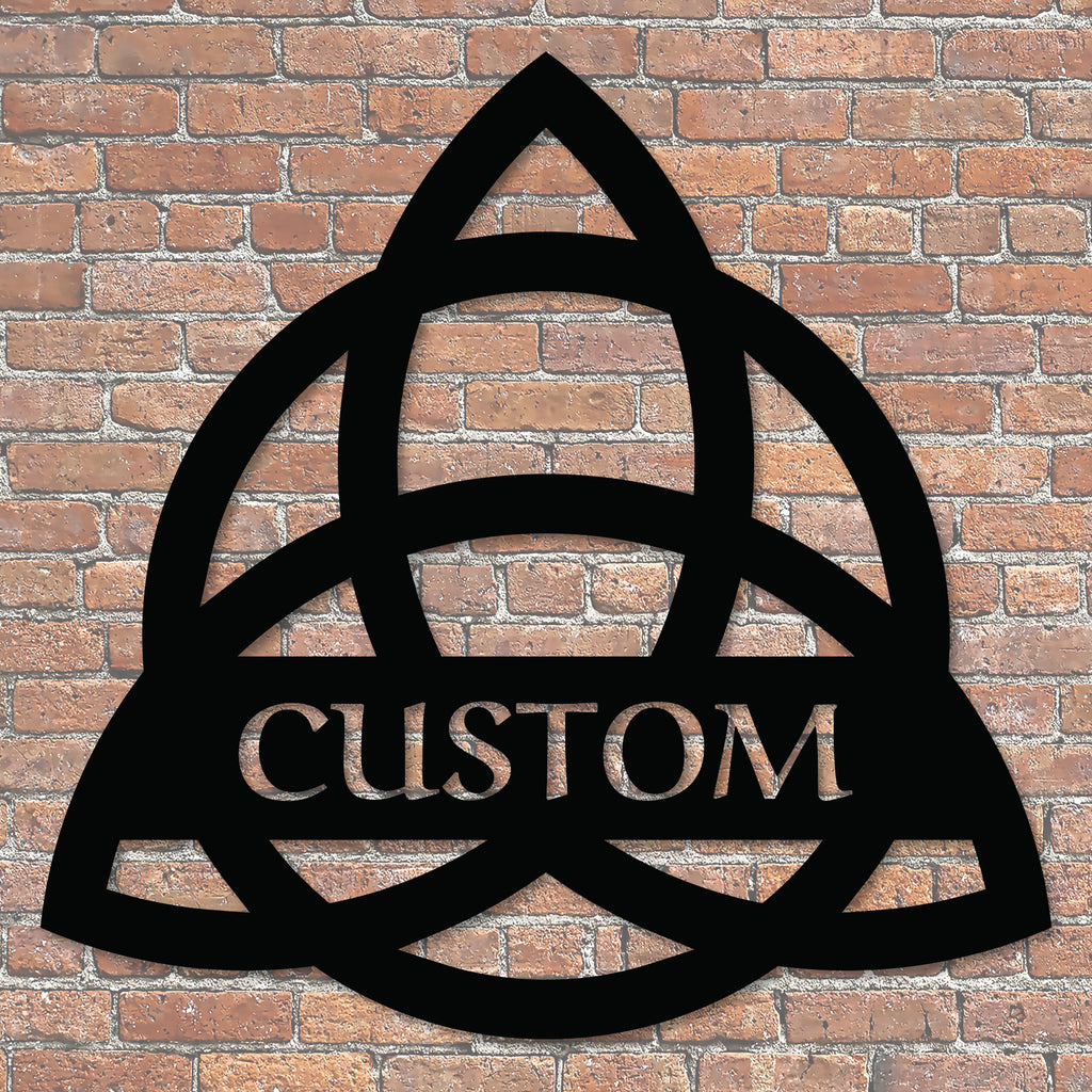 Custom Celtic Trinity Knot Wall Art