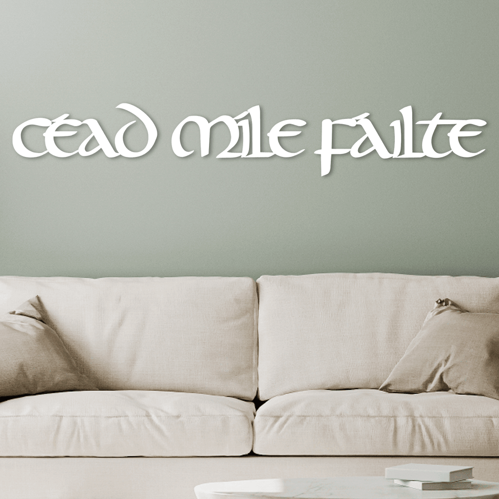 Cead Mile Failte Wall Art