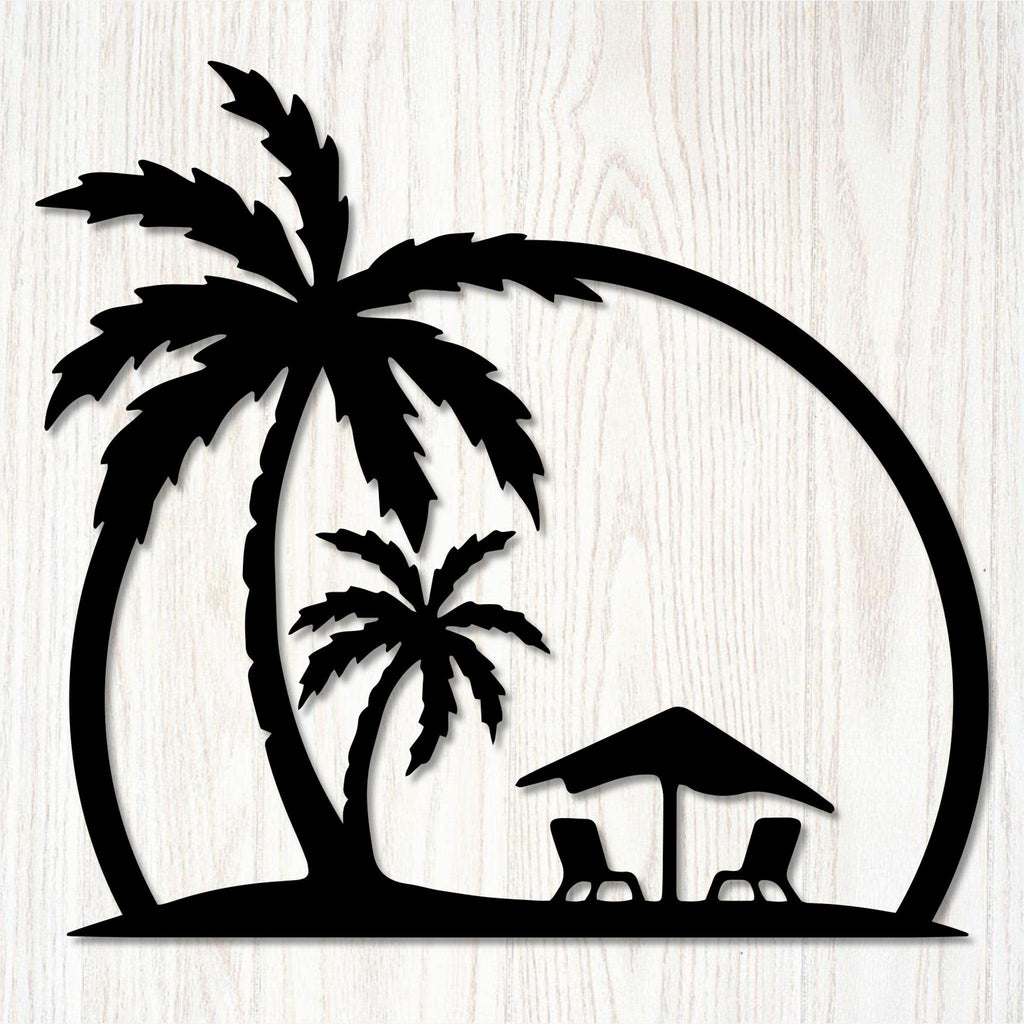 Beach & Palm Trees Home Decor