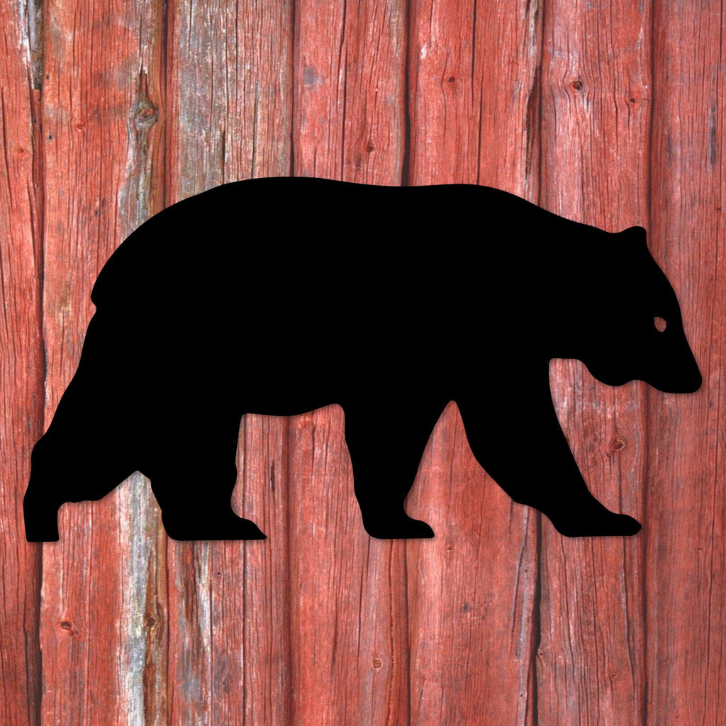 Bear Metal Wall Art