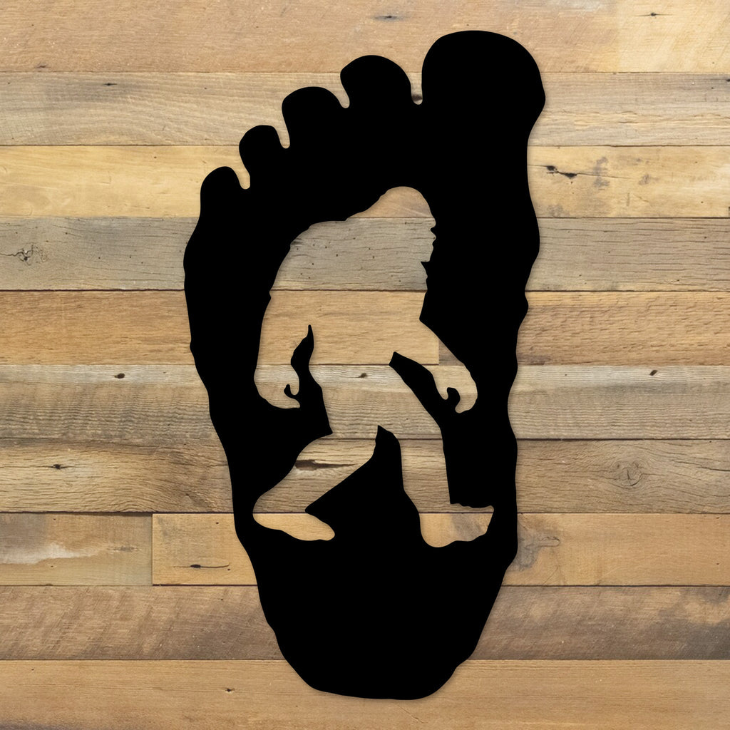 Bigfoot Foot Metal Garden Art