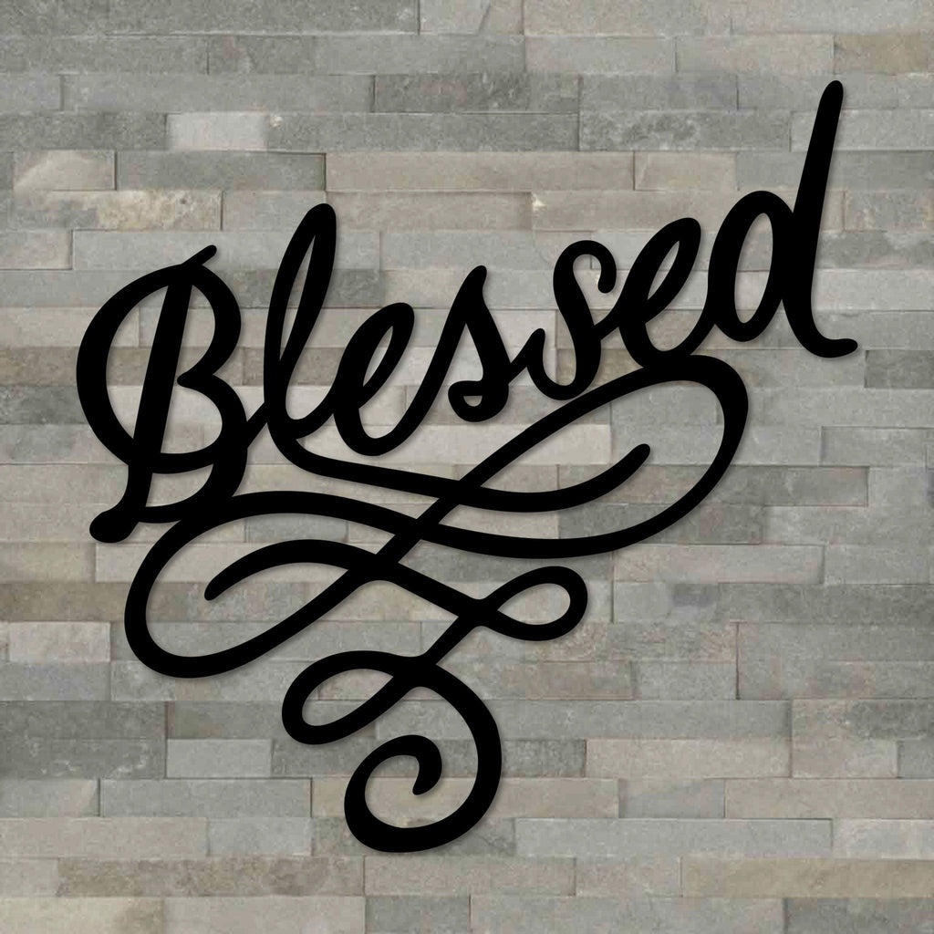 Blessed Metal Wall Art