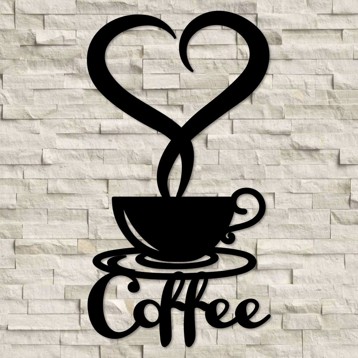 Coffee Metal Wall Art Kitchen & Dining Room Decor Made In The USA