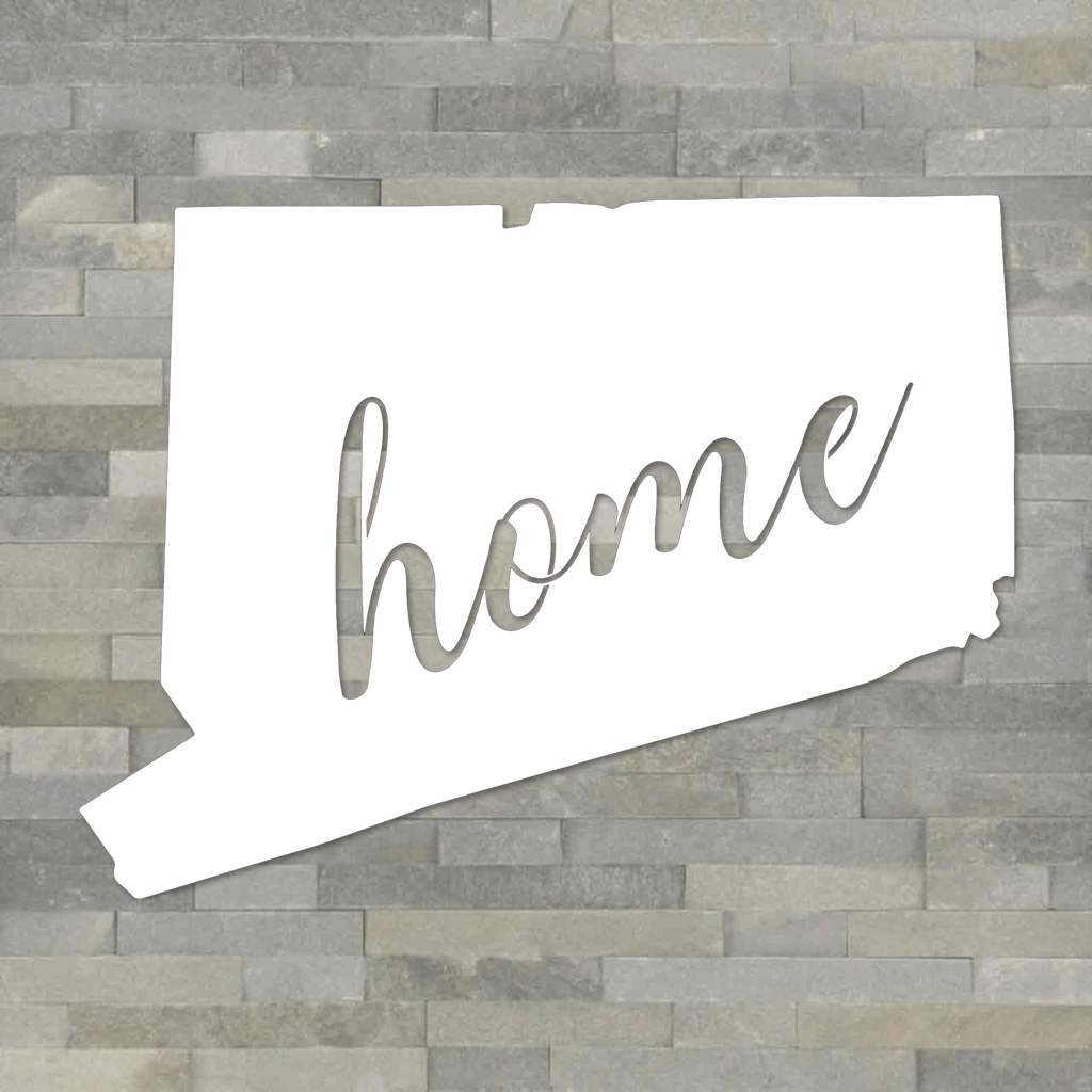 Connecticut Home Metal Wall Decor