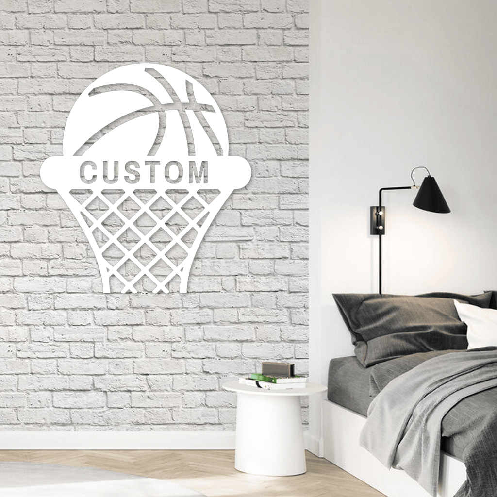 Basketball Net Custom Metal Art