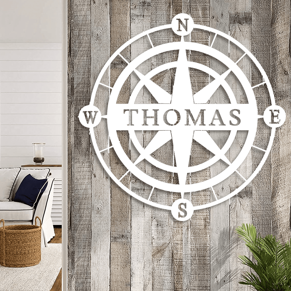 Custom Compass Wall Art | Metal Designs & Home Decor | Made In The USA ...
