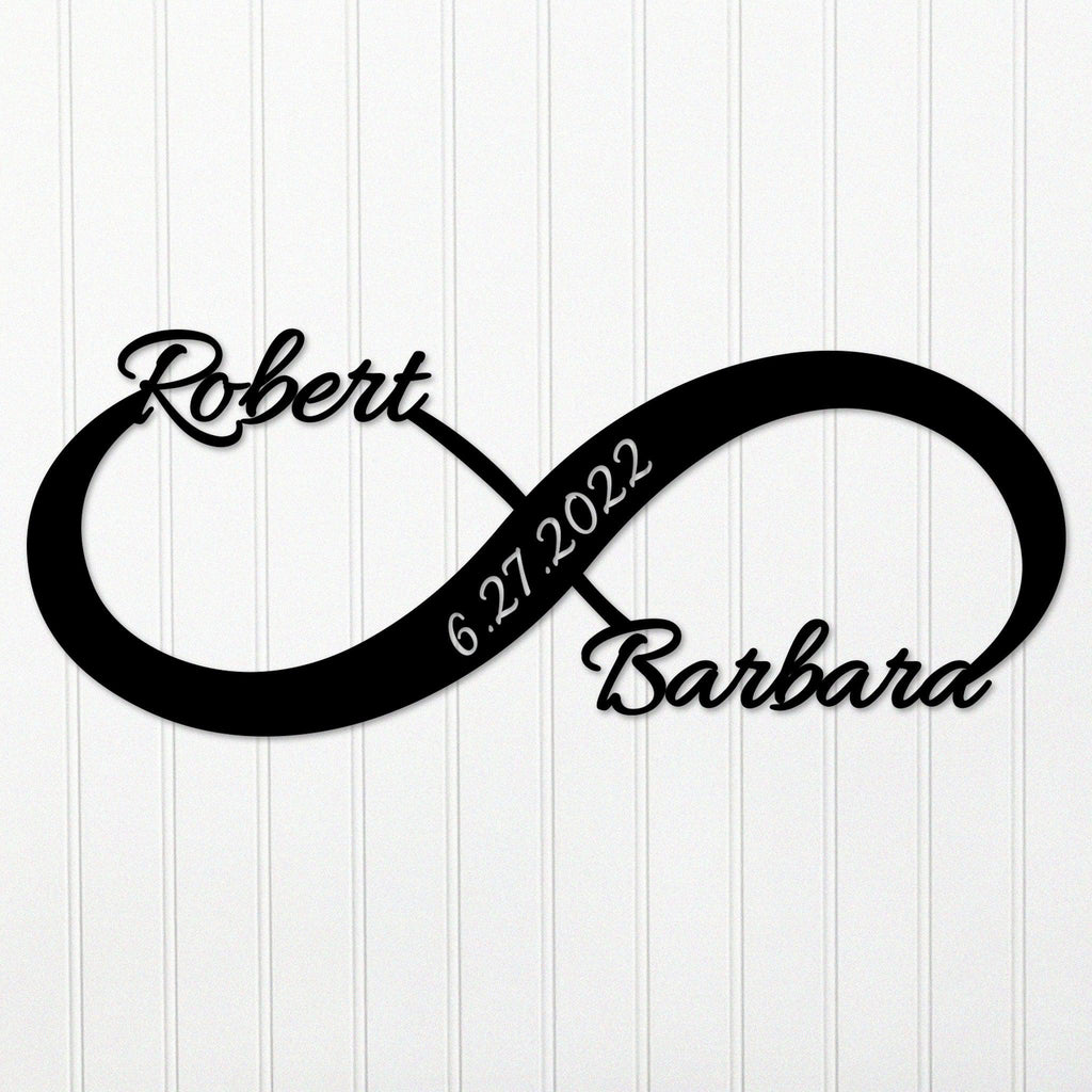 Custom Infinity Symbol Metal Wall Decor | Made in the USA | K&S Design ...