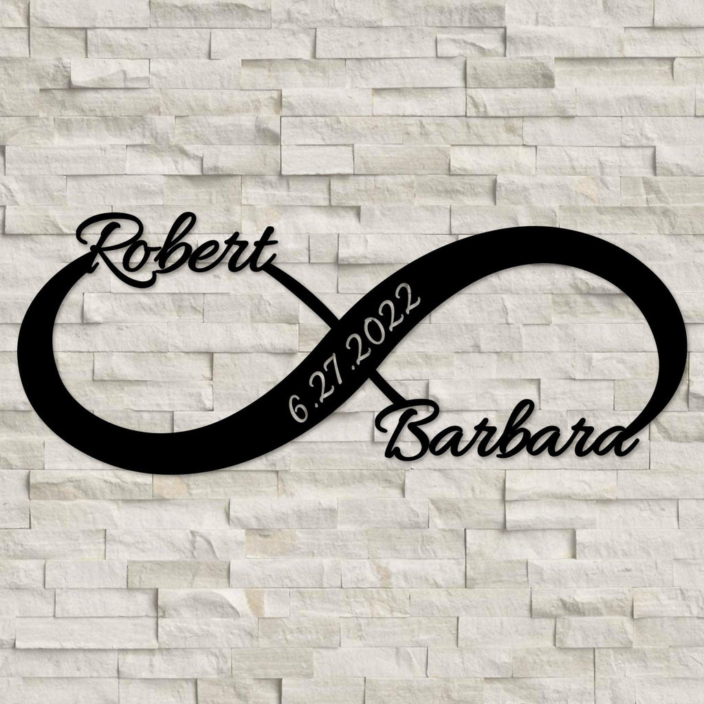 Custom Infinity Symbol Metal Wall Decor | Made in the USA | K&S Design ...