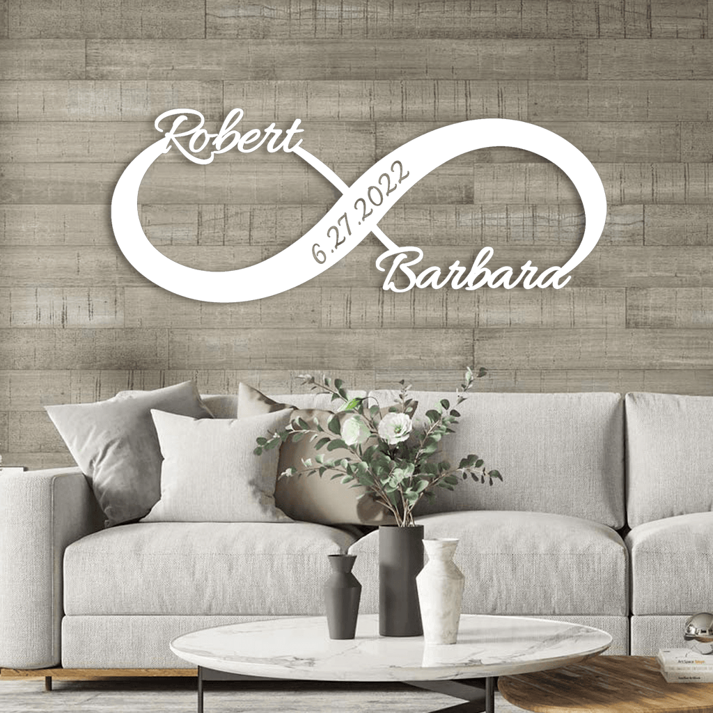 Custom Infinity Symbol Metal Wall Decor | Made in the USA | K&S Design ...