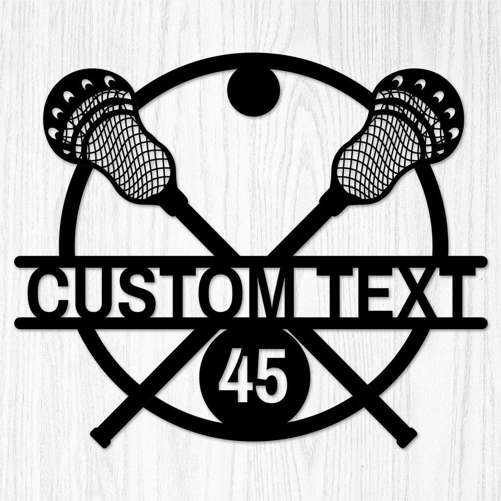 Lacrosse Custom Metal Wall Art