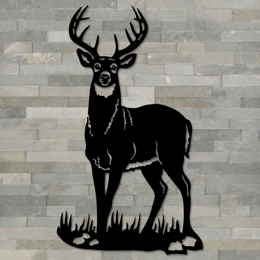Wildlife Decor | Deer Metal Wall Art | Made In The USA | K&S Design ...