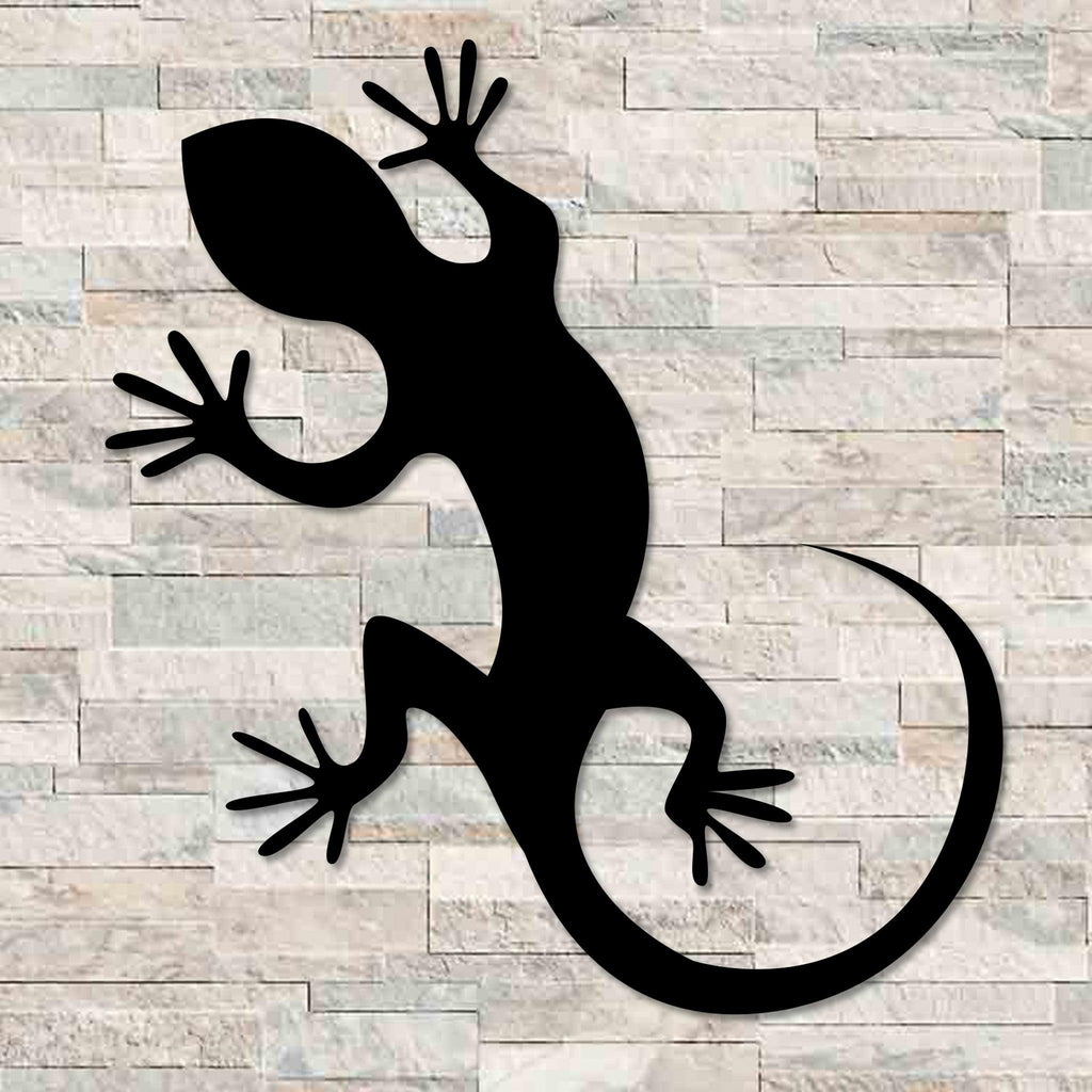 Gecko Metal Wall Art
