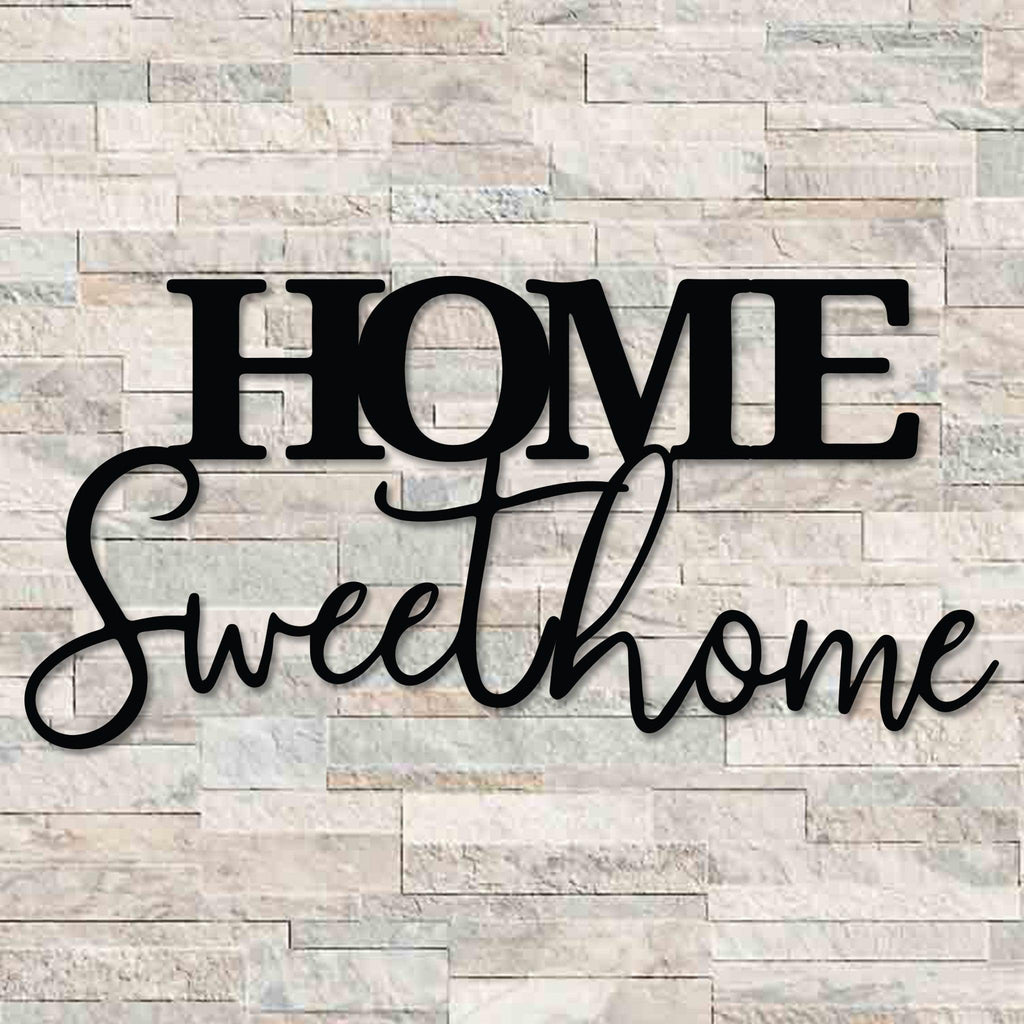 Home Sweet Home Sign | Metal Art & Farmhouse Decor | Made In The USA ...