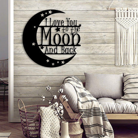 アートフレーム I LOVE YOU TO THE MOON AND BACK Amazon.com: I Love You to the Moon and Back - Bronze Moon