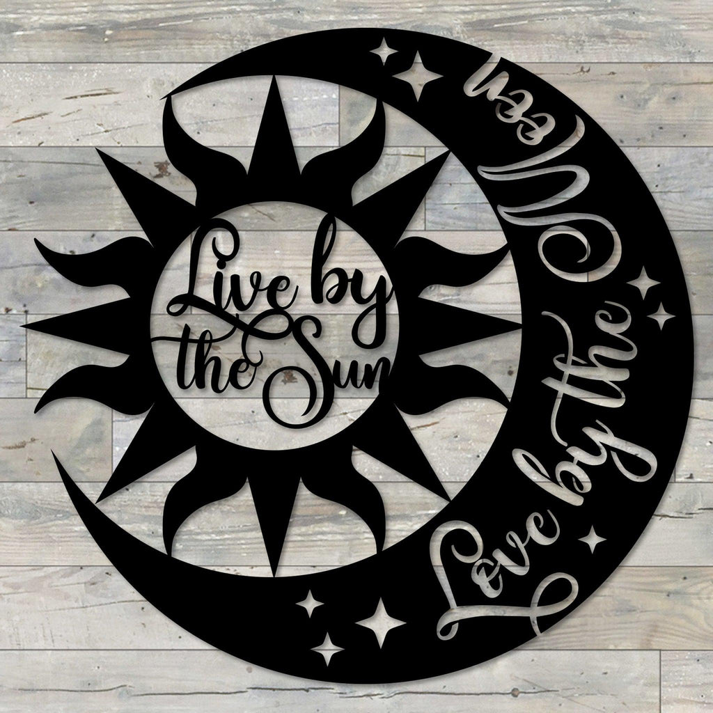 Live by the Sun Love by the Moon Wall Art
