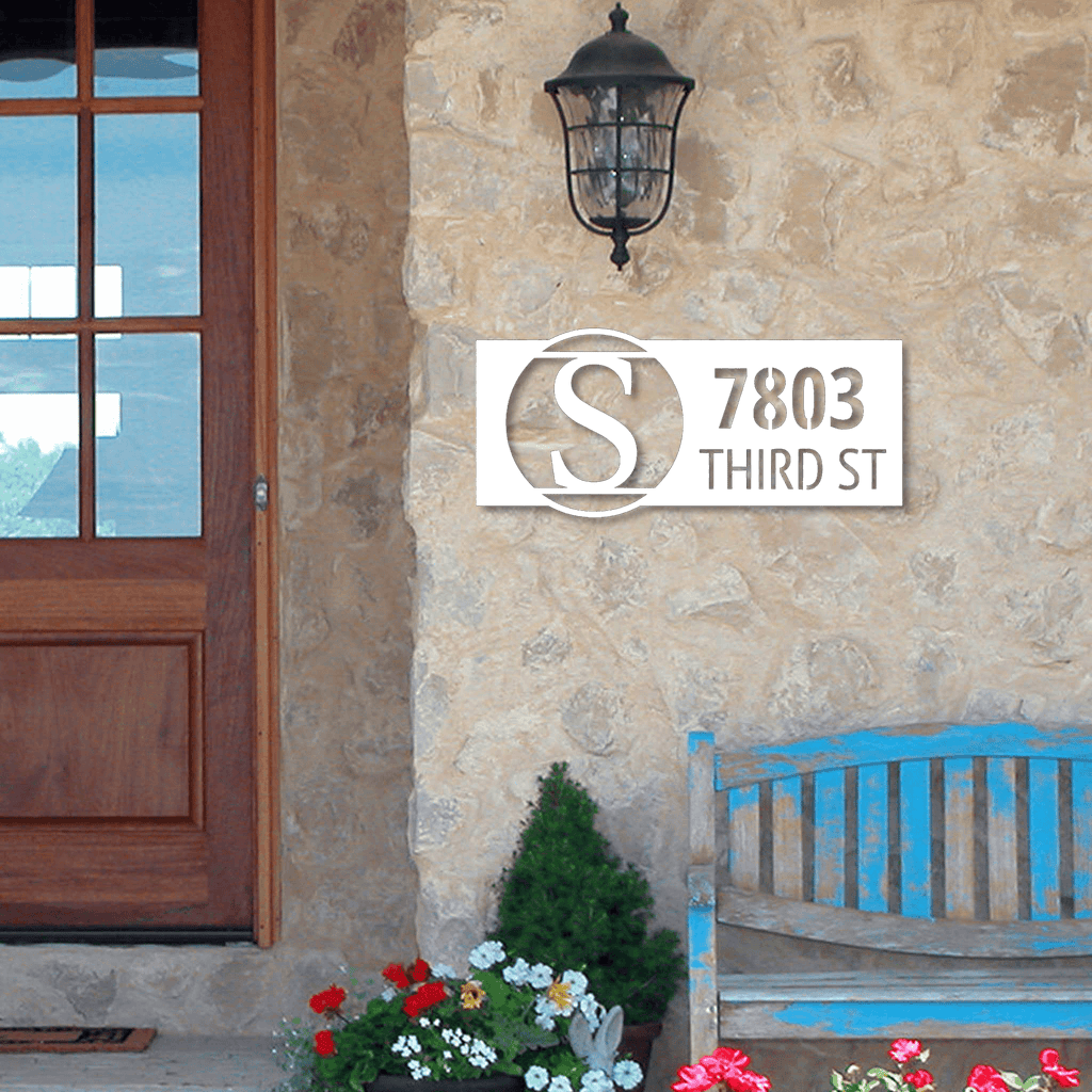 K&S Design Elements | Custom Metal Address Signs | Made in the USA | K ...