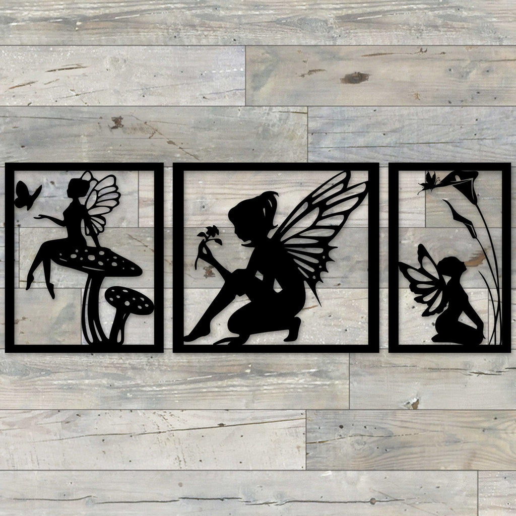 Fairy Wall Art Decorative Panels