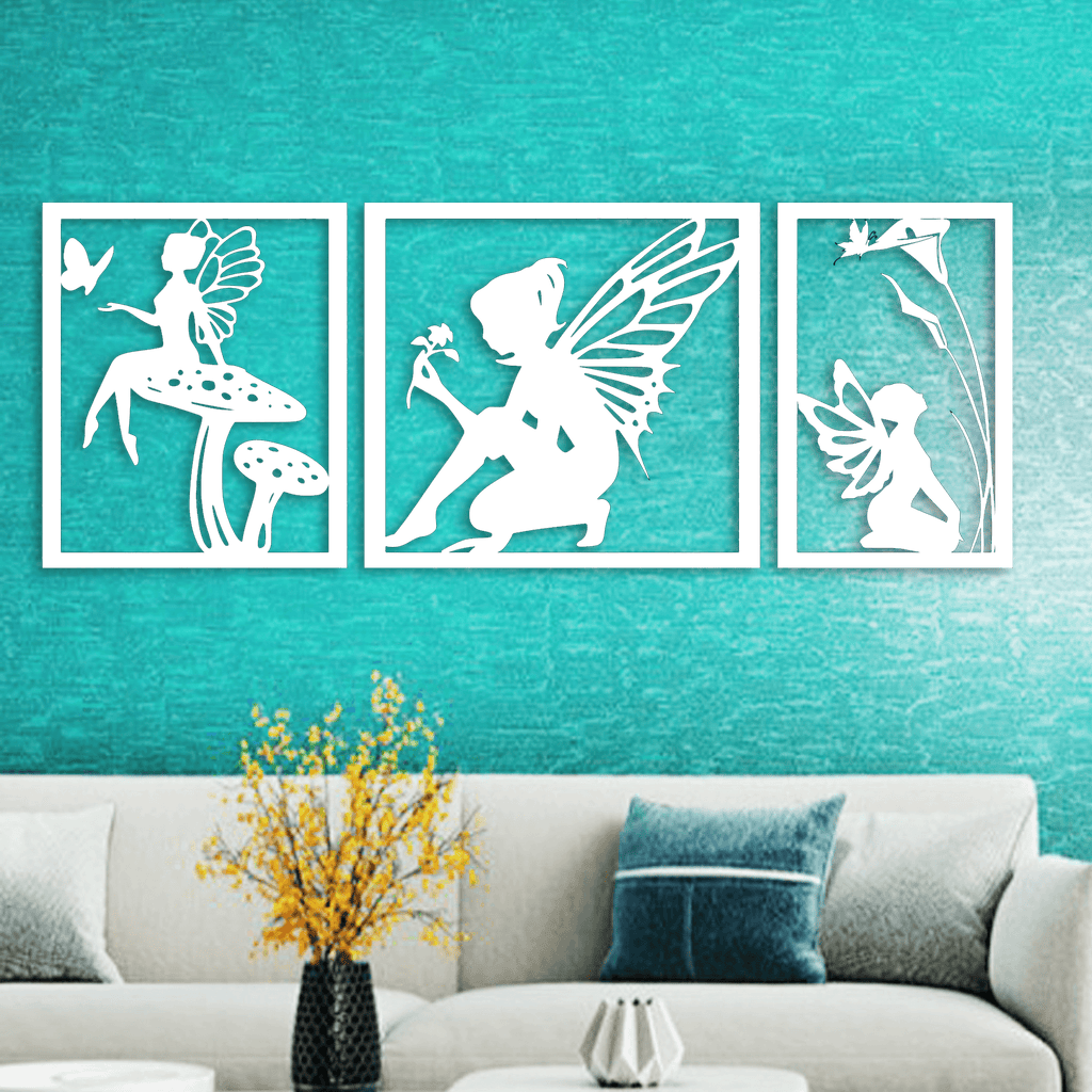Fairy Wall Art Decorative Panels