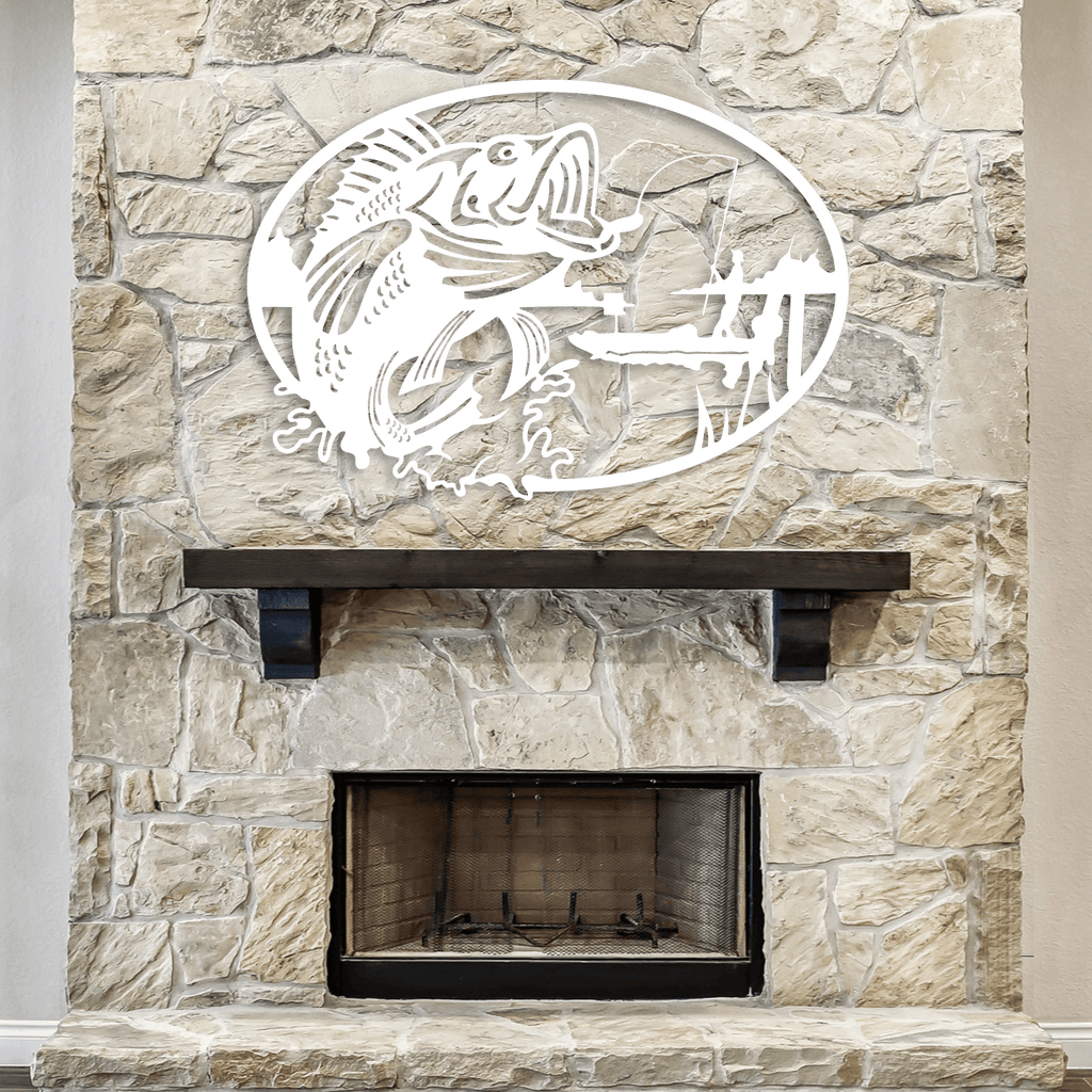 Fishing Wall Art Metal Signs Home Decor Made In The USA K S fishing-wall-art-metal-signs-home-decor-made-in-the-usa-k-s