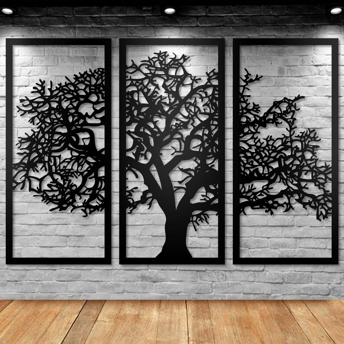 Tree Panels Wall Art | Metal Decor For Your Home | Made In The USA | K ...