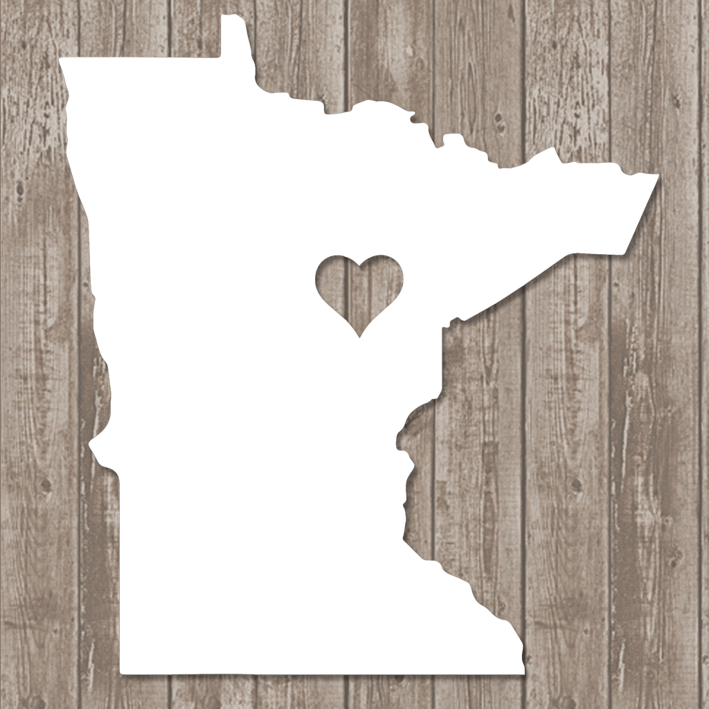Minnesota Heart Metal Wall Decor K S Design Elements Minnesota heart metal wall decor k s design elements