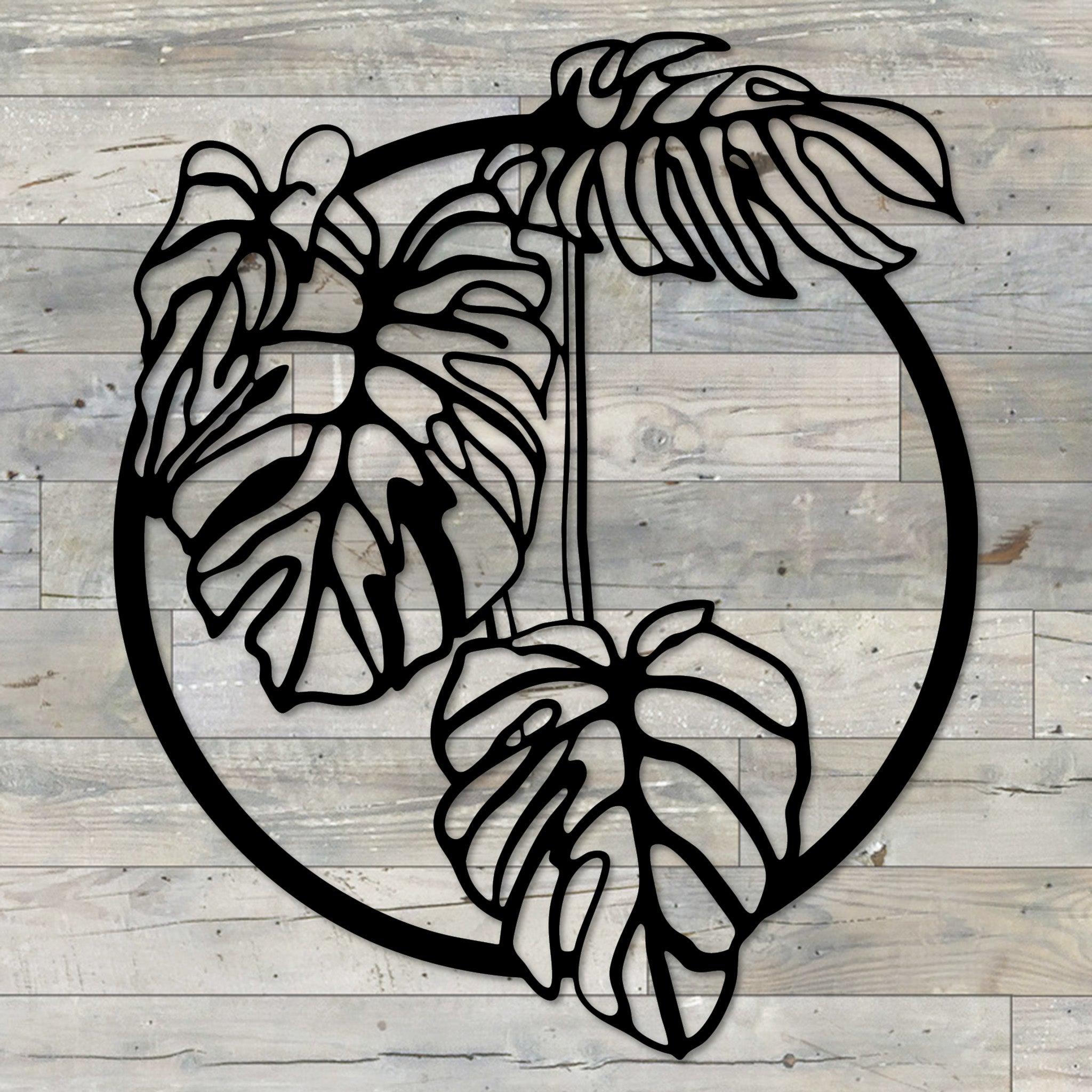 Monstera Wall Art | Metal Decor & Home Accents | Made In The USA