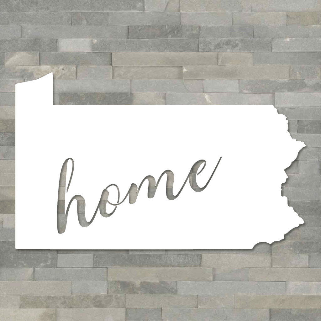 Pennsylvania Home Metal Wall Decor