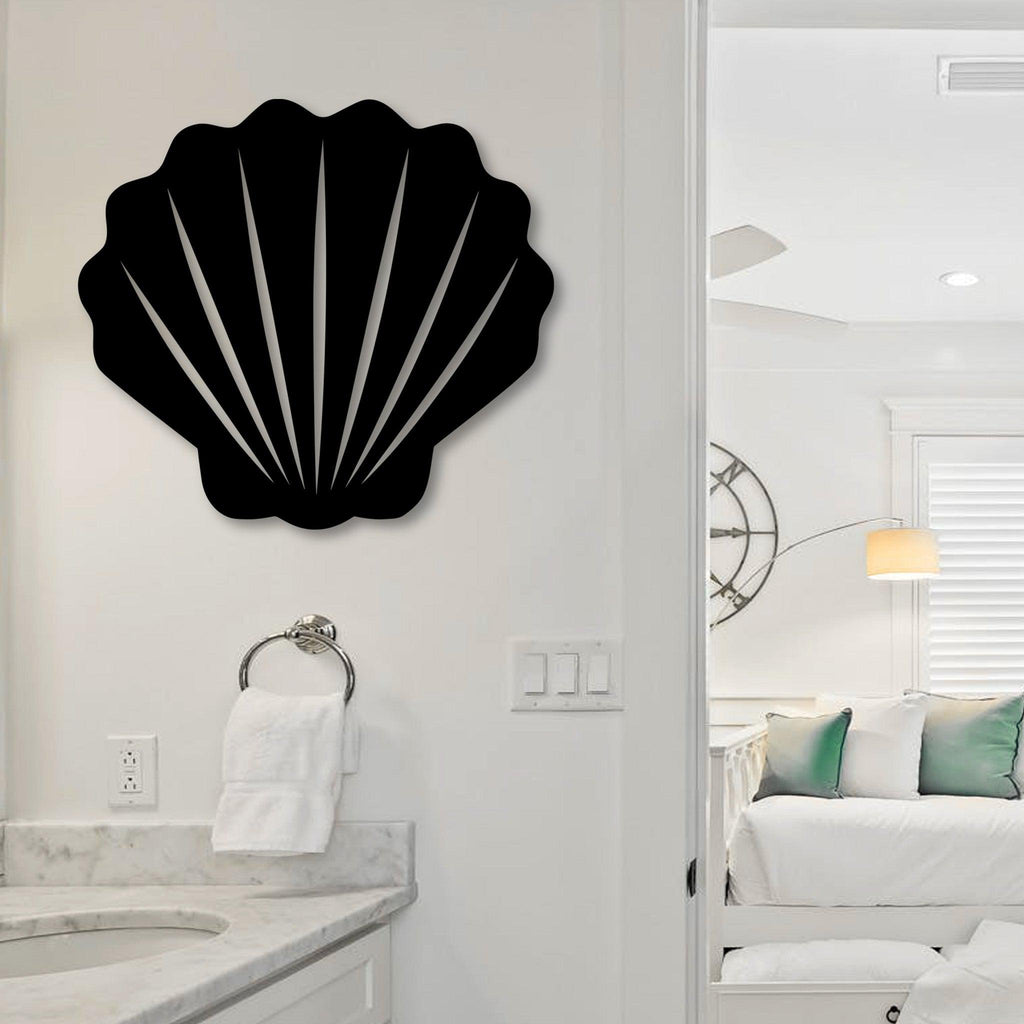 Sea Shell Wall Art | Metal Coastal Accents & Beach Decor | K&S Design ...