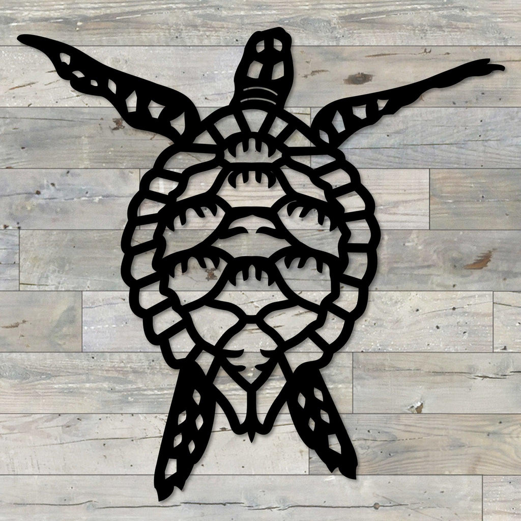Sea Turtle Metal Wall Decor