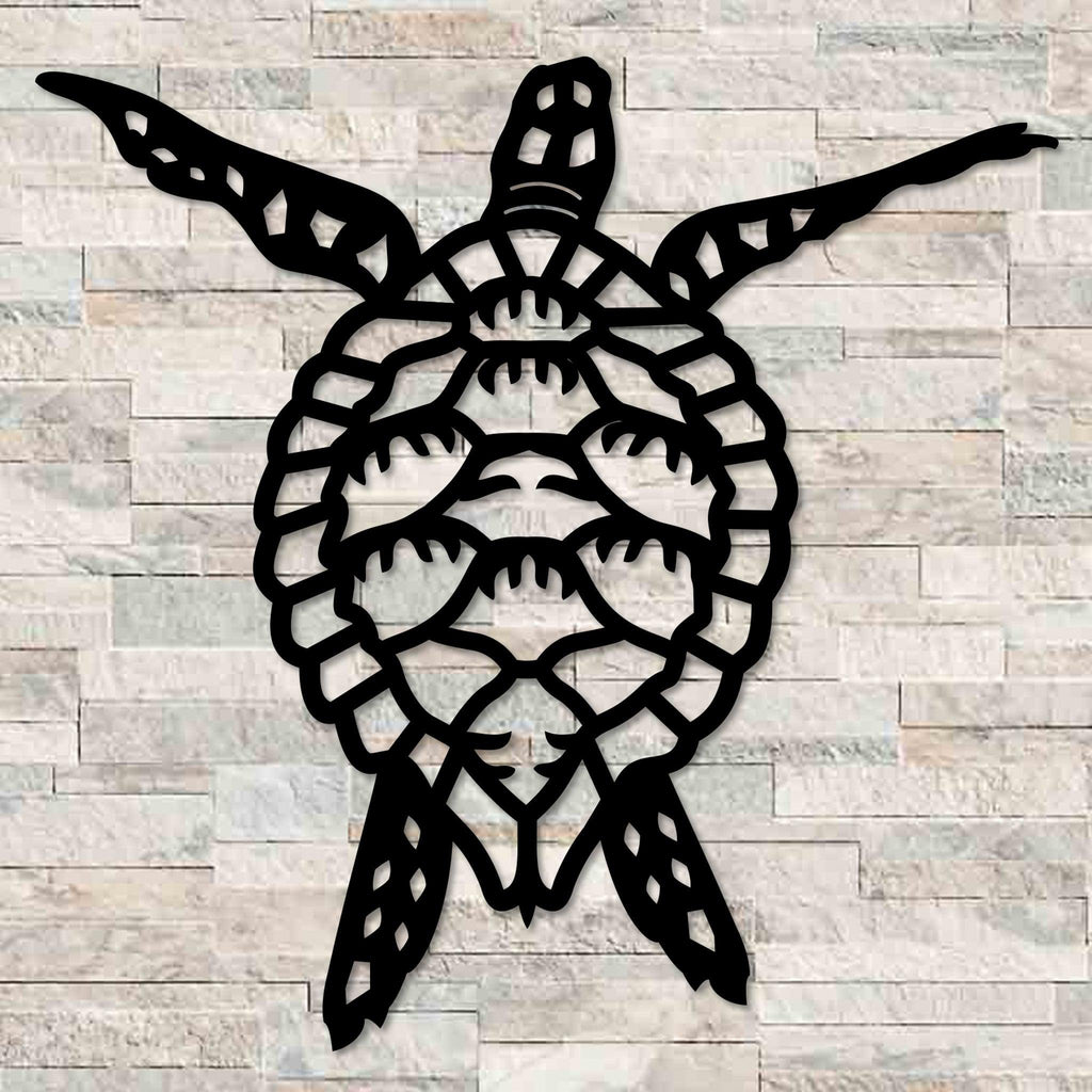 Sea Turtle Metal Wall Decor