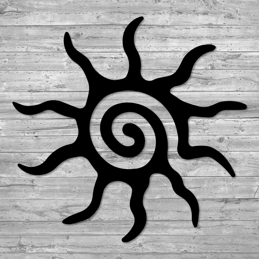 Southwestern Spiral Sun Wall Art