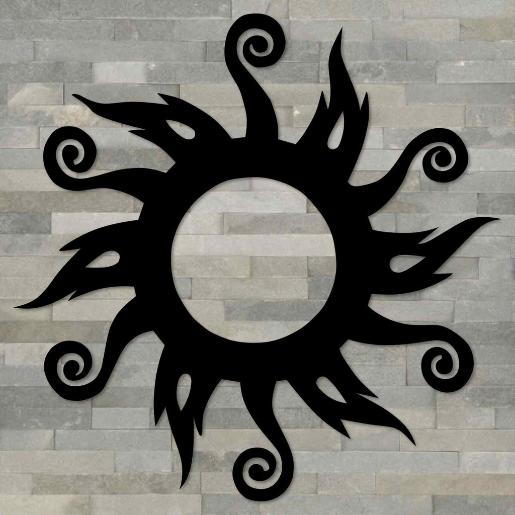 Metal Sun Art